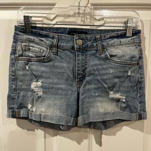 Aeropostale Blue Denim Shorts Size 2